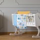 Σεντόνια Βρεφικά Λίκνου Σετ Essential Baby 8866 Cotton Polo Club (70x120) 2Τεμ