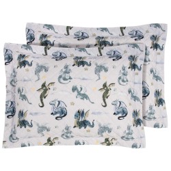 Μαξιλαροθήκες Παιδικές Σετ Essential Junior 8863 Micro Polo Club (50x70+5) 2Τεμ