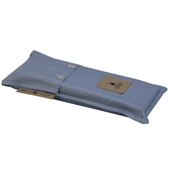 Μαξιλαροθήκες Σετ Cozy Bedroom Solid 2253 Cotton Satin Polo Club (50x70+7) 2Τεμ