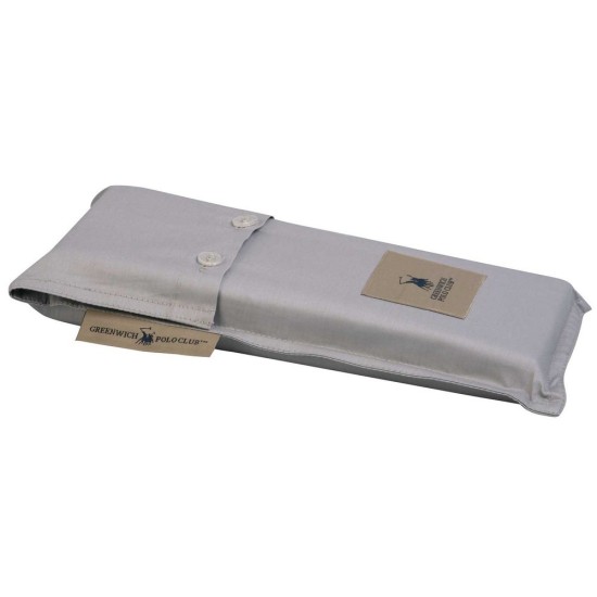 Μαξιλαροθήκες Σετ Cozy Bedroom Solid 2255 Cotton Satin Polo Club (50x70+7) 2Τεμ