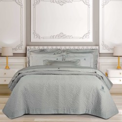 Μαξιλαροθήκες Σετ Classic 2353 Embroidery Microsatin Polo Club (50x70+8) 1Τεμ