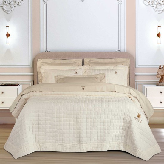 Μαξιλαροθήκες Σετ Classic 2355 Embroidery Microsatin Polo Club (50x70+8) 1Τεμ