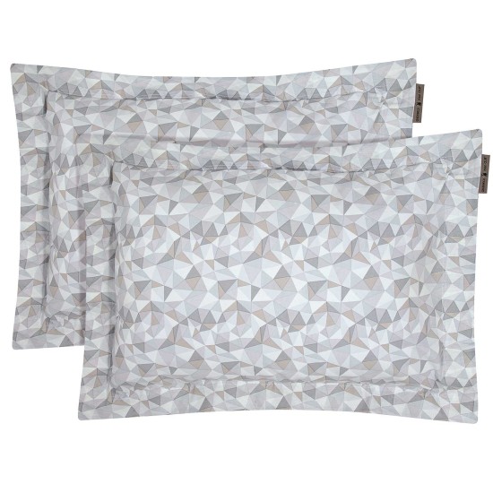 Μαξιλαροθήκες Σετ Loft Triangle 2378 Cotton Polo Club (50x70+5) 2Τεμ