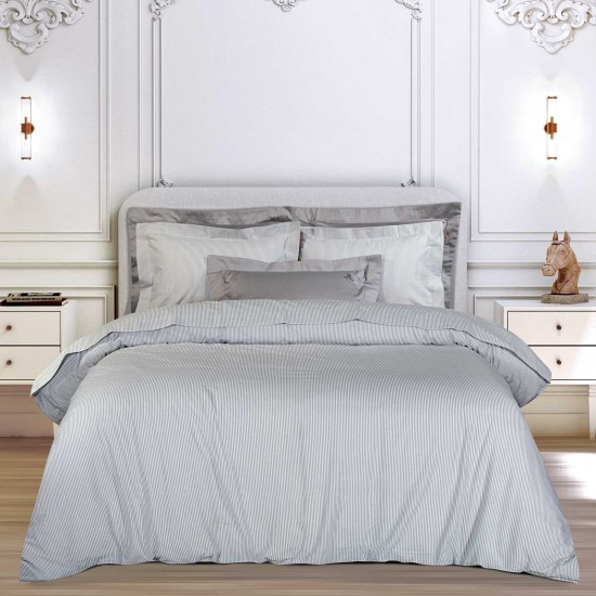 Μαξιλαροθήκες Σετ Loft Lines 2388 Cotton Polo Club (50x70+5) 2Τεμ