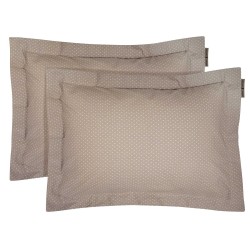 Μαξιλαροθήκες Σετ Loft Dots 2392 Cotton Polo Club (50x70+5) 2Τεμ