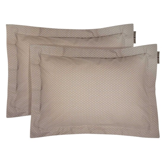 Μαξιλαροθήκες Σετ Loft Dots 2392 Cotton Polo Club (50x70+5) 2Τεμ