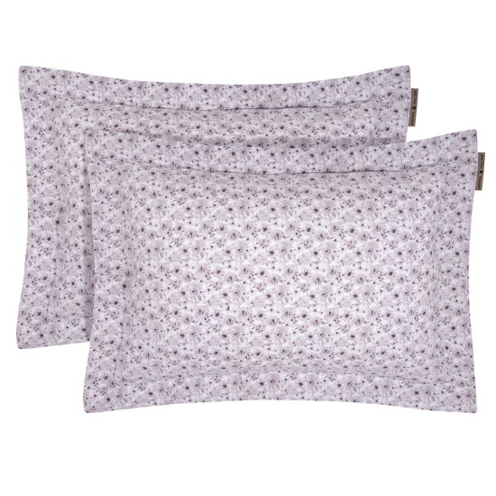 Μαξιλαροθήκες Σετ Loft Flower 2393 Cotton Polo Club (50x70+5) 2Τεμ
