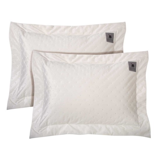 Μαξιλαροθήκες Σετ Essential Bedroom Solid 3429 Polo Club (50x70+7) 2Τεμ