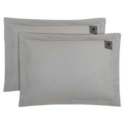 Μαξιλαροθήκες Σετ Essential Bedcover 3496 Dots Microsatin Polo Club (50x70+5) 2Τεμ