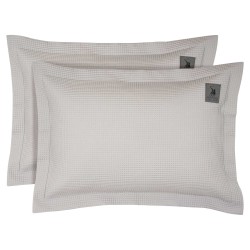 Μαξιλαροθήκες Σετ Essential 3977 Microsatin Polo Club (50x70+5) 2Τεμ