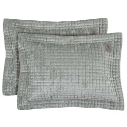 Μαξιλαροθήκες Σετ Classic 4430 Microvelvet Polo Club (50x70+7) 2Τεμ