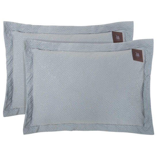 Μαξιλαροθήκες Σετ Essential 4450 Microsatin Polo Club (50x70+5) 2Τεμ
