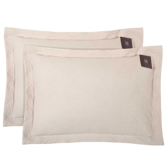 Μαξιλαροθήκες Σετ Essential 4451 Microsatin Polo Club (50x70+5) 2Τεμ