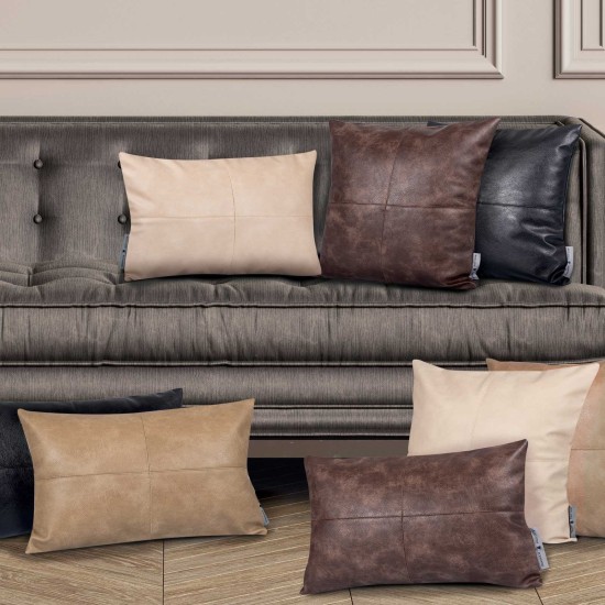 Διακοσμητικό Μαξιλάρι Essential Cushions 3983 Faux Leather Polo Club (30x50) 1Τεμ