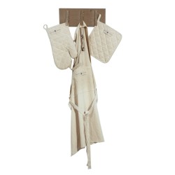 Σετ κουζίνας Essential Kitchen 2637 Solid Stonewashed Cotton Polo Club 3Τεμ