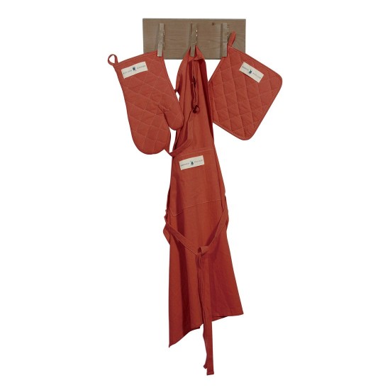 Σετ κουζίνας Σετ Essential Kitchen 2642 Solid Stonewashed Cotton Polo Club 3Τεμ