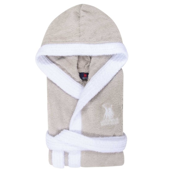Μπουρνούζι Παιδικό Με Κουκούλα Junior 8622 Cotton Polo Club 1Τεμ