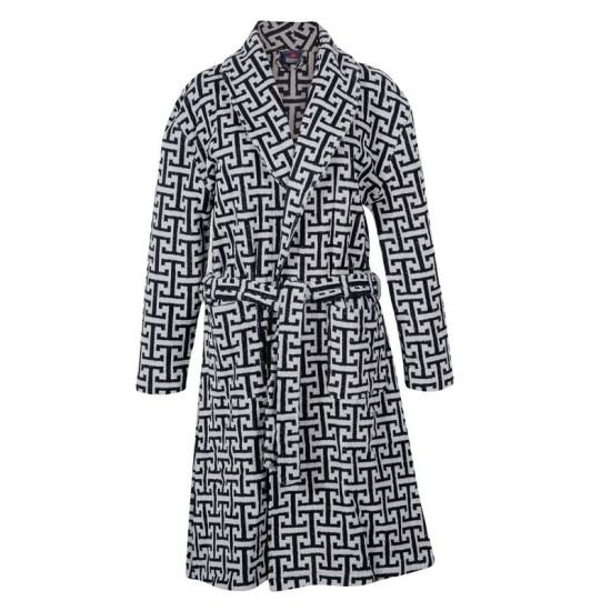 Μπουρνούζι Με Γιακά Essential 3094 Jacquard Cotton Polo Club 1Τεμ