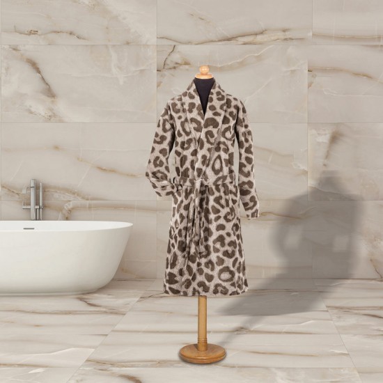 Μπουρνούζι Με Γιακά Essential 3099 Jacquard Cotton Polo Club 1Τεμ