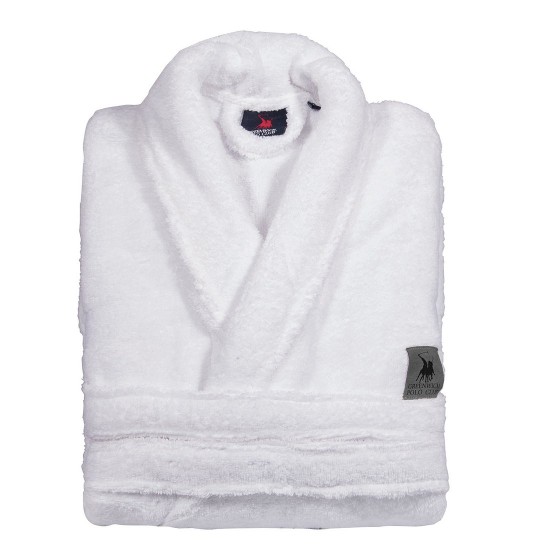 Μπουρνούζι Με Γιακά Cozy Bathrobe 3200 Zero Twist Cotton Polo Club 1Τεμ