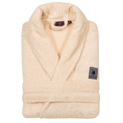 Μπουρνούζι Με Γιακά Cozy Bathrobe 3201 Zero Twist Cotton Polo Club 1Τεμ