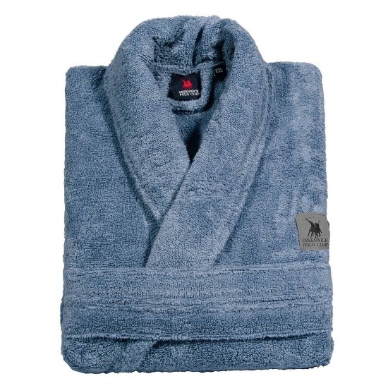 Μπουρνούζι Με Γιακά Cozy Bathrobe 3205 Zero Twist Cotton Polo Club 1Τεμ