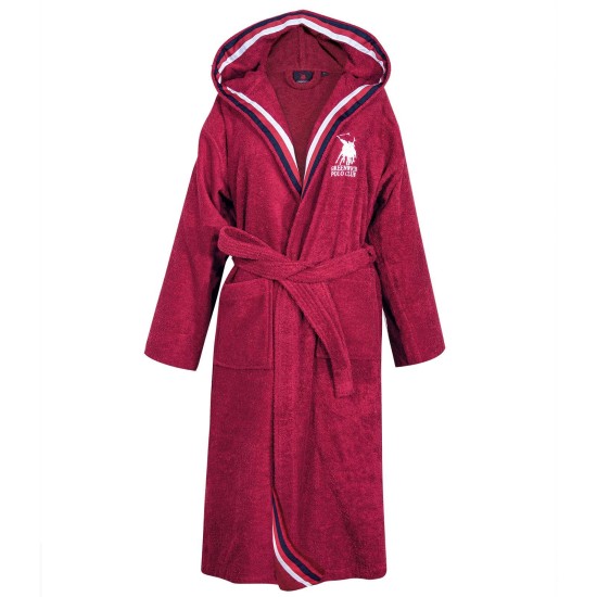 Μπουρνούζι Essential Bathrobe 3061 Jacquard Cotton Polo Club 1Τεμ