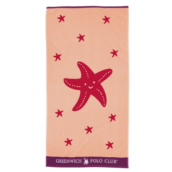 Πετσέτα Θαλάσσης Παιδική Essential Junior 3894 Jacquard Cotton Polo Club (70x140) 1Τεμ