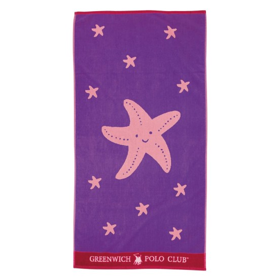 Πετσέτα Θαλάσσης Παιδική Essential Junior 3898 Jacquard Cotton Polo Club (70x140) 1Τεμ