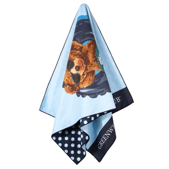 Πετσέτα Θαλάσσης Παιδική Essential Micro 4043 Junior Prints Polo Club (70x140) 1Τεμ