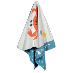 Πετσέτα Θαλάσσης Παιδική Essential Micro 4080 Junior Prints Polo Club (70x140) 1Τεμ
