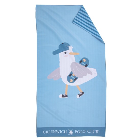 Πετσέτα Θαλάσσης Παιδική Essential Junior 4177 Micro Polo Club (70x140) 1Τεμ