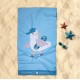 Πετσέτα Θαλάσσης Παιδική Essential Junior 4177 Micro Polo Club (70x140) 1Τεμ