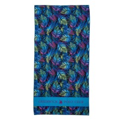 Πετσέτα Θαλάσσης Essential Beach Printed 3801 Micro Polo Club (80x170) 1Τεμ