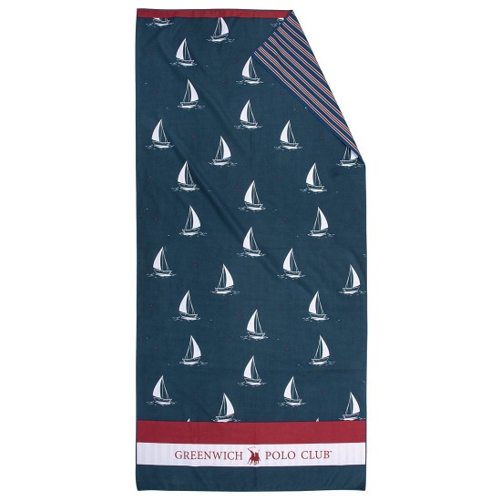 Πετσέτα Θαλάσσης Essential 4026 Prints Micro Polo Club (80x170) 1Τεμ