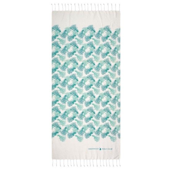 Πετσέτα Παρεό Essential Beach Pareo 3665 Jacquard Cotton Polo Club (80x180) 1Τεμ