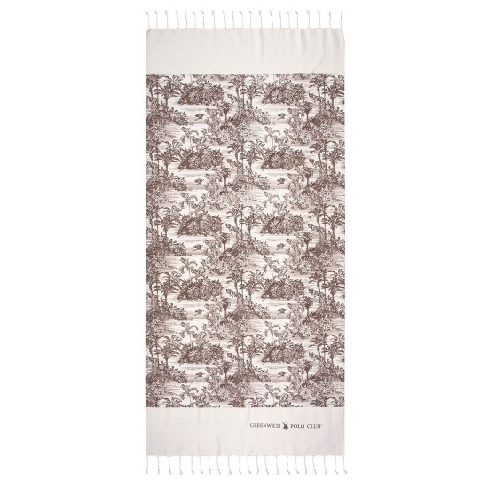 Πετσέτα Παρεό Essential Beach Pareo 3668 Jacquard Cotton Polo Club (80x180) 1Τεμ