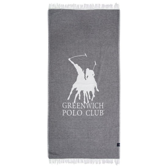 Πετσέτα Παρεό Essential 3903 Jacquard Muslin Polo Club (85x170) 1Τεμ