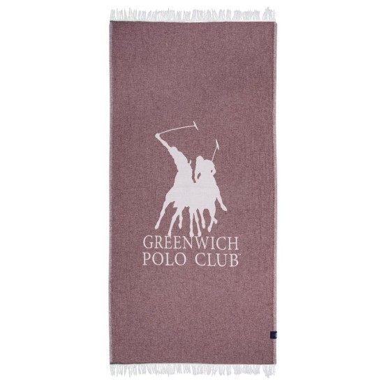 Πετσέτα Παρεό Essential 3906 Jacquard Muslin Polo Club (85x170) 1Τεμ