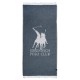 Πετσέτα Παρεό Essential 3907 Jacquard Muslin Polo Club (85x170) 1Τεμ