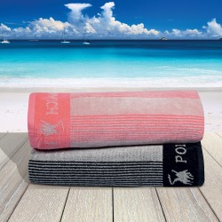 Πετσέτα Θαλάσσης Essential 3886 Jacquard Cotton Polo Club (90x170) 1Τεμ