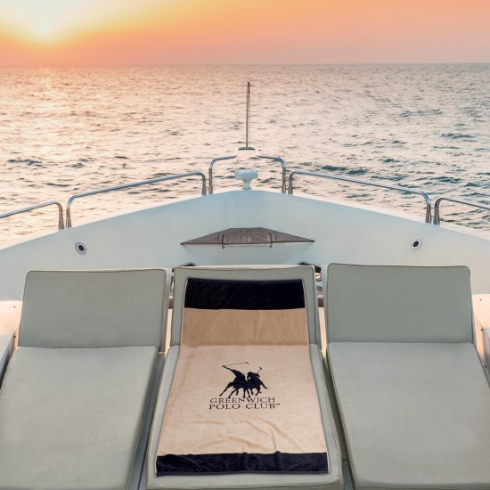 Πετσέτα Θαλάσσης Essential 4046 Jacquard Cotton Polo Club (90x170) 1Τεμ