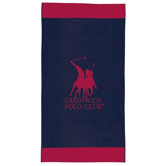 Πετσέτα Θαλάσσης Essential 4048 Jacquard Cotton Polo Club (90x170) 1Τεμ