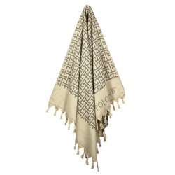 Πετσέτα Παρεό Essential 4057 Jacquard Cotton Polo Club (90x170) 1Τεμ