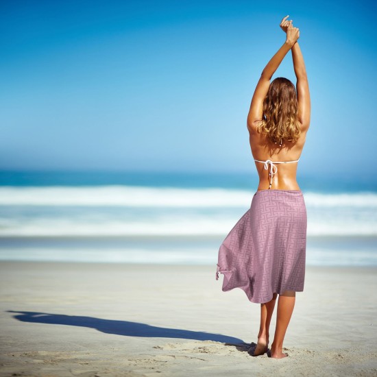 Πετσέτα Παρεό Essential 4058 Jacquard Cotton Polo Club (90x170) 1Τεμ