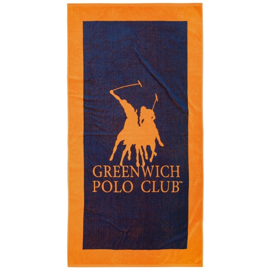 Πετσέτα Θαλάσσης Essential 4003 Jacquard Cotton Polo Club (90x180) 1Τεμ