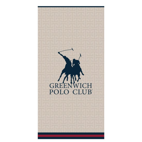 Πετσέτα Θαλάσσης Essential 5226 Jacquard Cotton Polo Club (90x180) 1Τεμ
