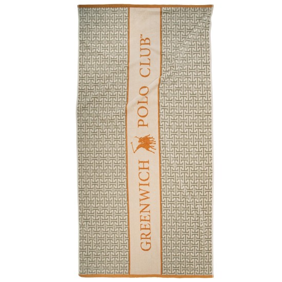 Πετσέτα Θαλάσσης Essential 5228 Jacquard Cotton Polo Club (90x180) 1Τεμ
