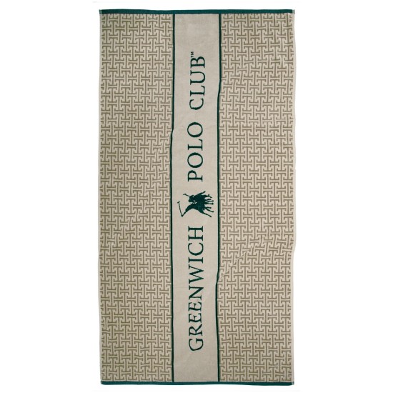 Πετσέτα Θαλάσσης Essential 5229 Jacquard Cotton Polo Club (90x180) 1Τεμ