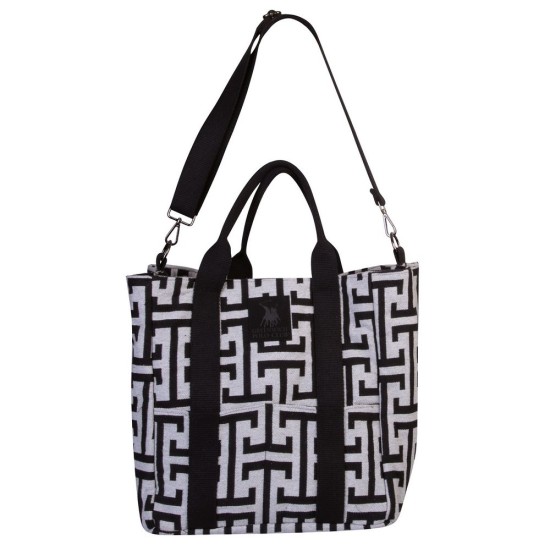 Τσάντα Θαλάσσης Essential Beach 3839 Jacquard Polo Club (35x40x38) 1Τεμ